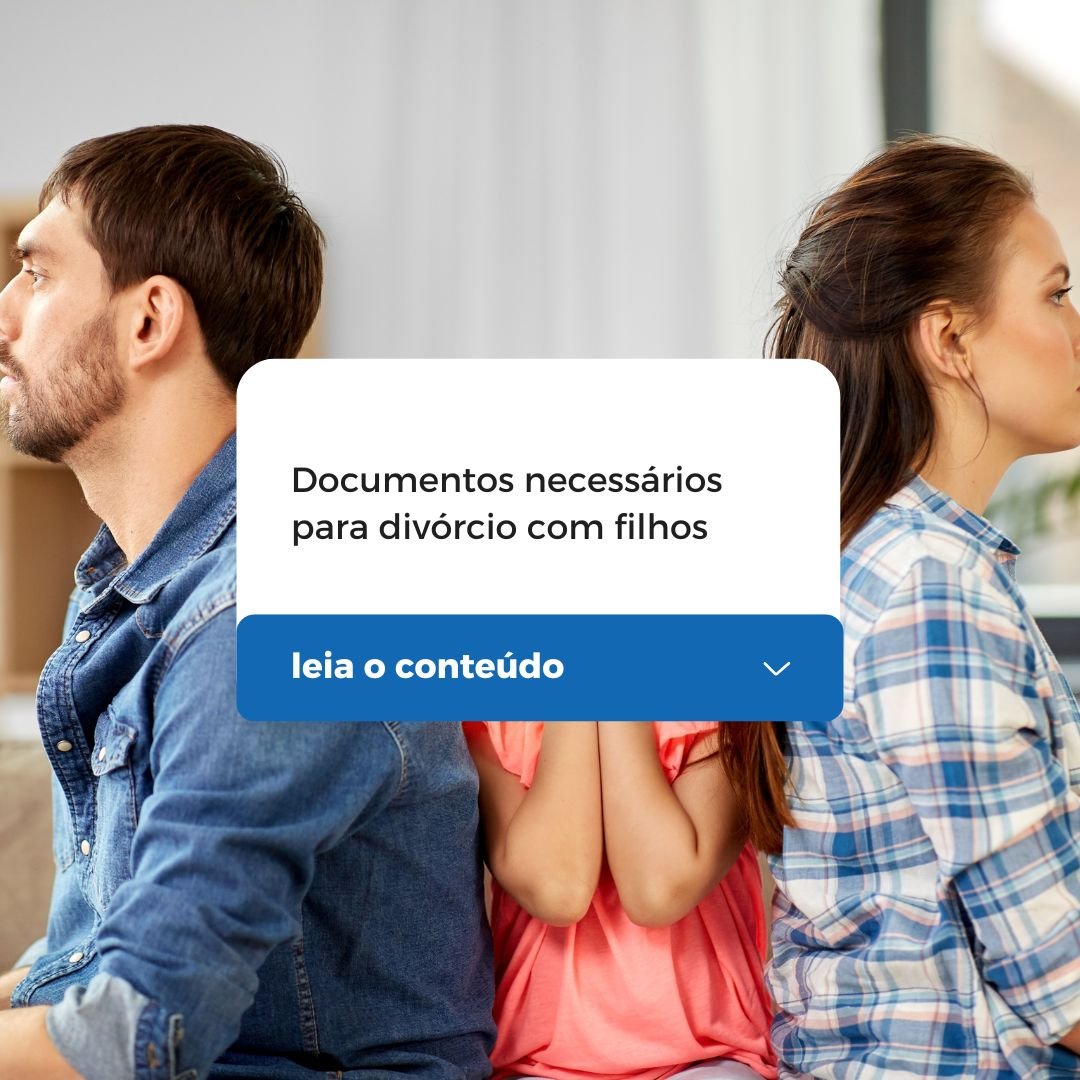 Documentos necessários para divórcio com filhos